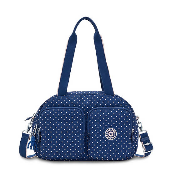 Kipling Cool Defea Klassiska Printed Axelväska Blå | SE 1826KO